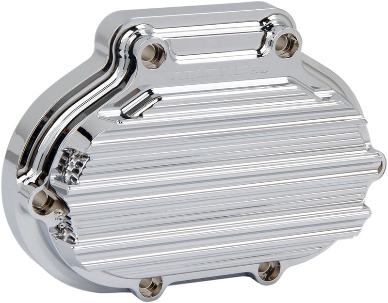 Arlen Ness 10-gauge Transmission Side Cover - Each, 6061-T6 Aluminum - Chrome for Harley-Davidson Touring, Softail, Dyna & Trike 2006-2024