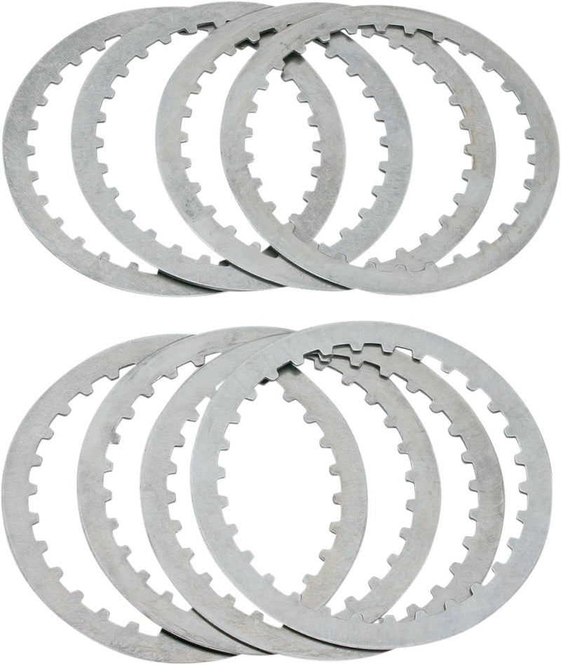 Alto Products Steel Plate Set - Clutch, Set of 8 for Harley-Davidson Touring, Softail, Sportster & Dyna 1990-2022