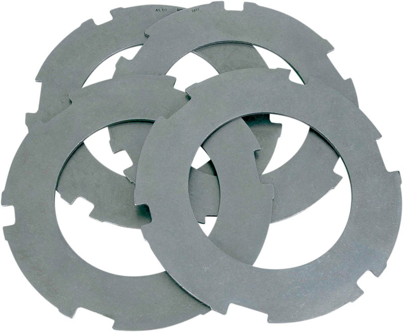 Alto Products Steel Plate Set - Set of 4, Clutch for Harley-Davidson Touring, Softail, Dyna & FXR 1970-1983