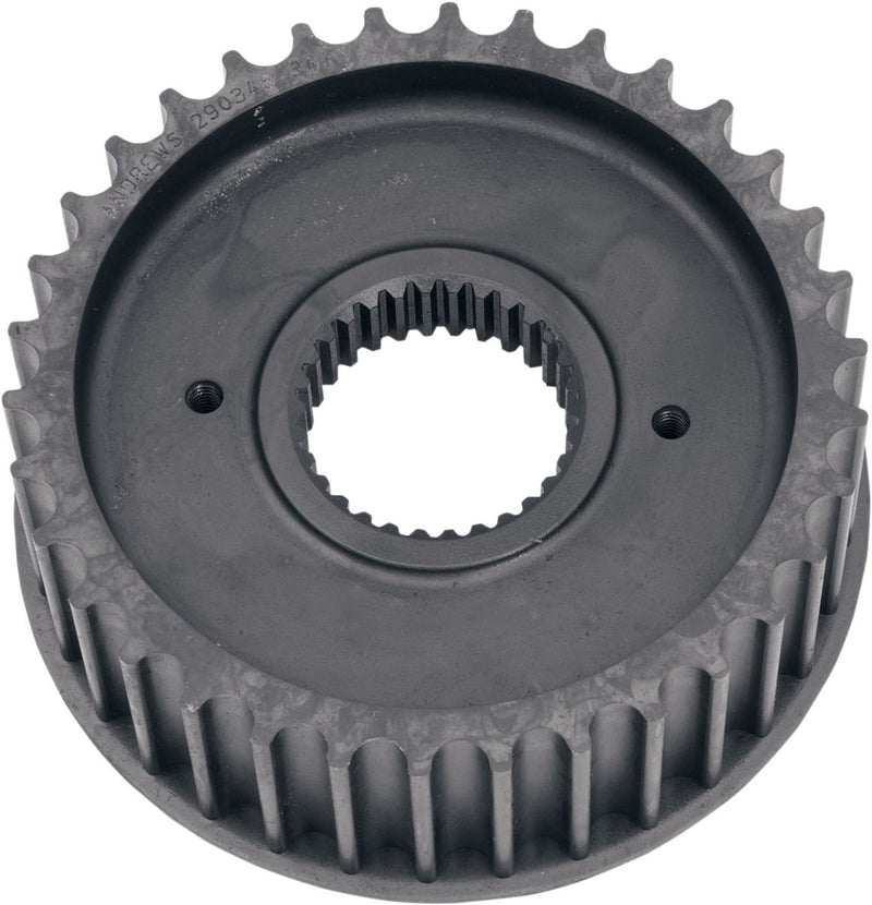 Andrews Belt Drive Transmission Pulley - Smooth Cruising, Steel, Each for Harley-Davidson Touring, Softail, Dyna & Trike 2003-2017