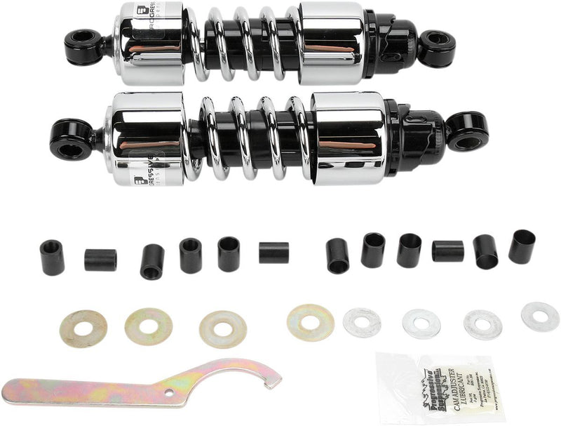 Progressive Suspension 412 Series Cruiser Shocks. Part # 13100065 - Hogparts UK