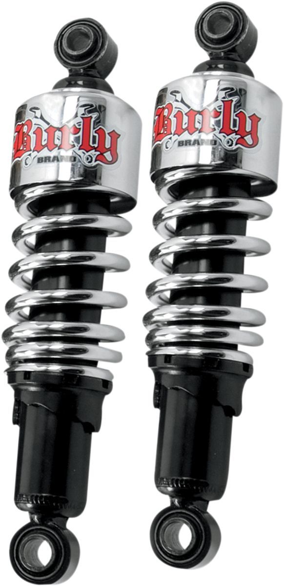 BURLY BRAND SHOCKS 10.5" SLAMMER CHROME - 13100586 - Hogparts UK