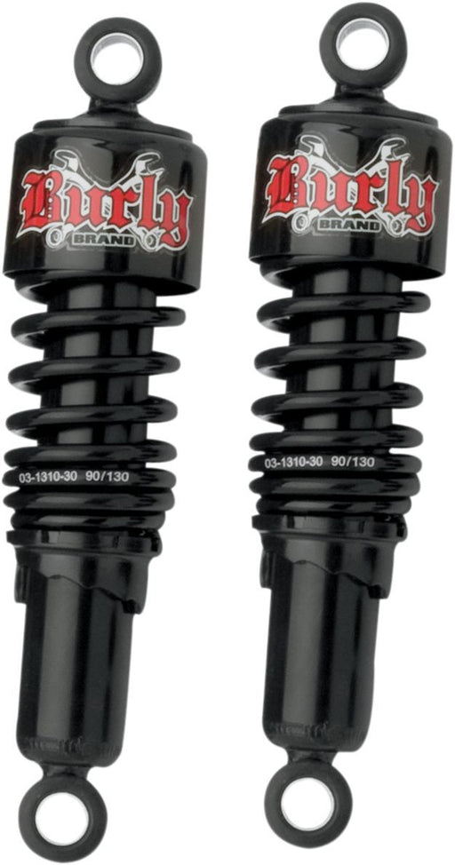 BURLY BRAND SHOCKS 10.5" SLAMMER BLACK - 13100589 - Hogparts UK