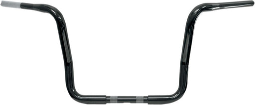 Drag Specialties Gloss Black 1 1/4" Buffalo 17" Ape Hanger Touring Bars - Part #06012747 - Hogparts UK