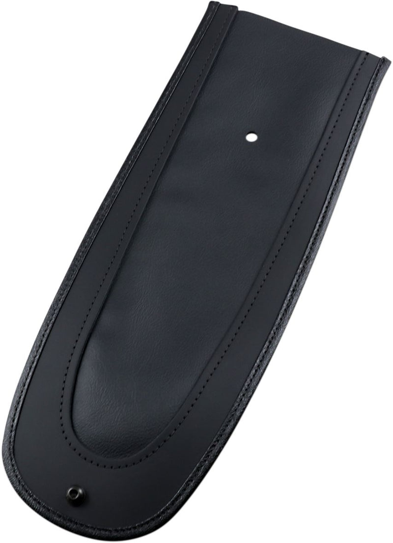 DRAG Specialties Seats Fender Skin - Smooth, Each, Vinyl - Black for Harley-Davidson Softail & Dyna 2000-2017