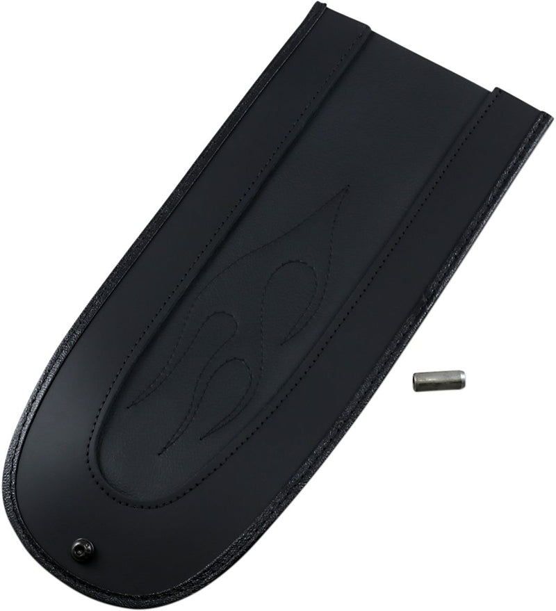 DRAG Specialties Seats Fender Skin - Fender Skins, Each, Vinyl - Black for Harley-Davidson Softail, Dyna & FXR 2018-2026