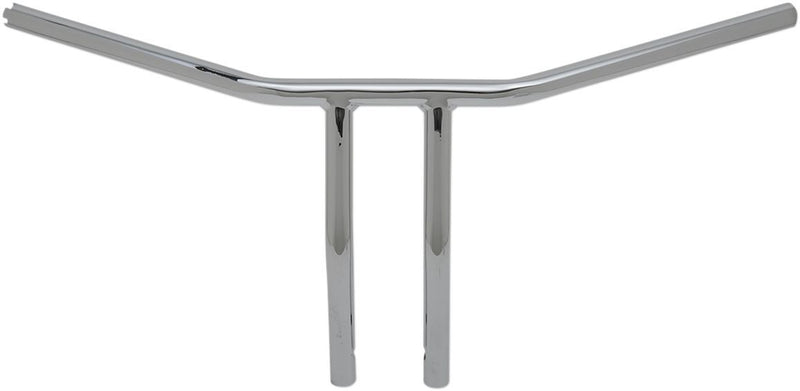 Drag Specialties Handlebar 10" T-Bar Drilled Chrome TBW - Part #06014230 - Hogparts UK