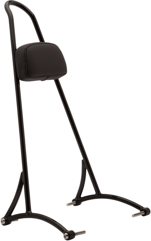 BURLY BRAND SISSY BAR TALL BLACK POWDER-COATED - 15010450 - Hogparts UK