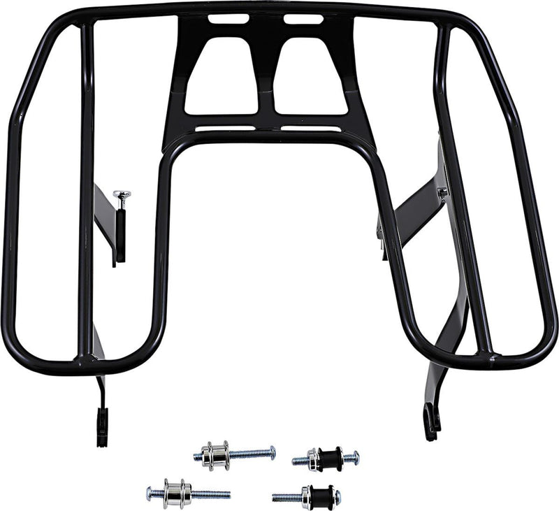 Cobra Big Ass® Detachable Wrap Around Rack - 43 cm (17"), Each, 33 cm (13") - Black for Harley-Davidson Sportster 2004-2022
