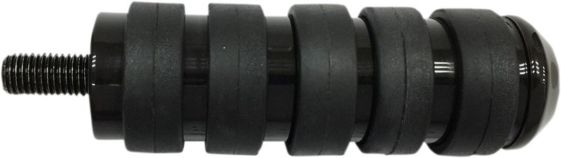 Drag Specialties Extended Shift Peg - Each, Rubber, Soft-Ride - Black for Harley-Davidson Softail & Sportster 1977-2022