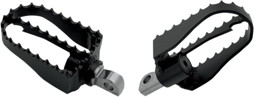 BURLY BRAND FOOTPEGS MX STYLE BLACK - 16201002 - Hogparts UK