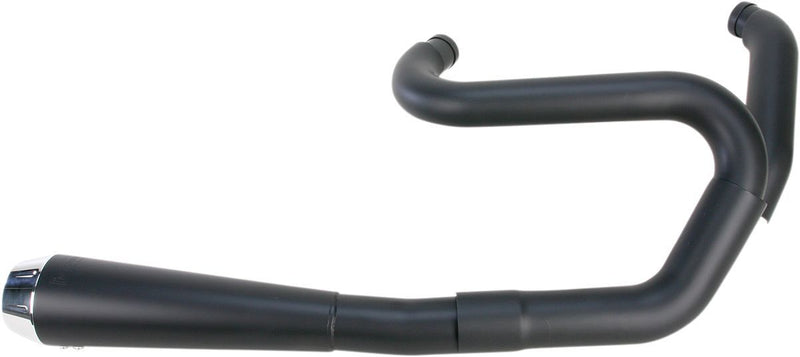Bassani Xhaust Road Rage 2:1 Exhaust System - Short /  Straight, Each, Aluminum /  Steel - Black for Harley-Davidson Dyna 1991-2017
