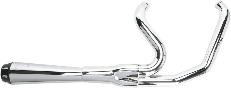 Bassani Xhaust Road Rage 2:1 Exhaust System - Each, Short /  Upswept, Aluminum /  Steel - Chrome for Harley-Davidson FXR 1984-2000