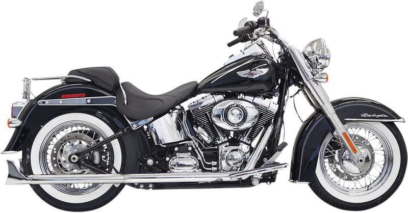 Bassani Fishtail True Dual Exhaust System #1S66E-30