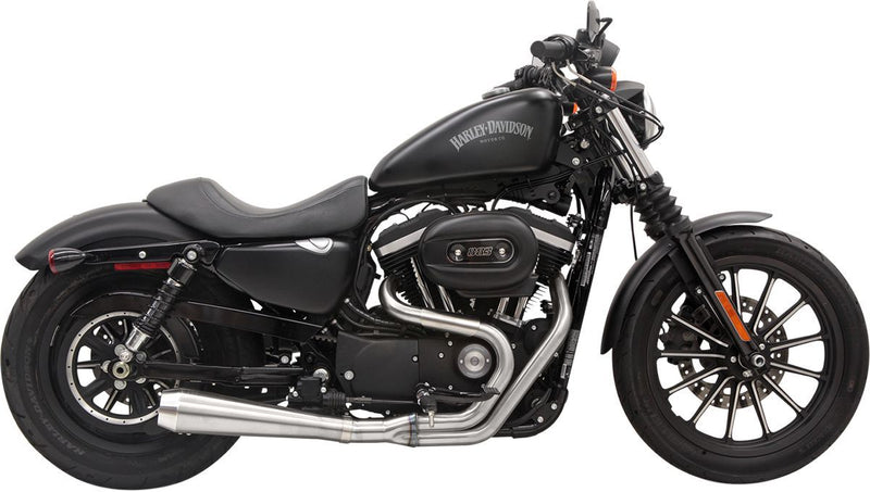 Bassani Xhaust Road Rage III 2:1 Exhaust System - Each, Aluminum /  Stainless Steel, Full System - Brushed for Harley-Davidson Sportster 1986-2003
