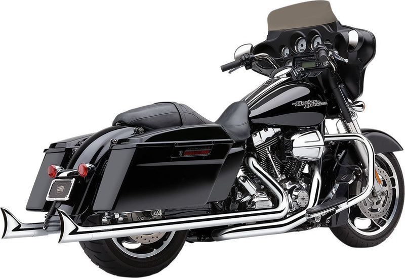 Cobra Speedster Dual Exhaust System - Each, Steel, Full System - Chrome for Harley-Davidson Touring 2010-2016