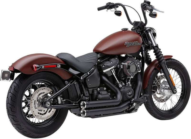 Cobra Speedster Short RPT Exhaust System - Each, Full System - Black for Harley-Davidson Softail & FXR 2018-2024