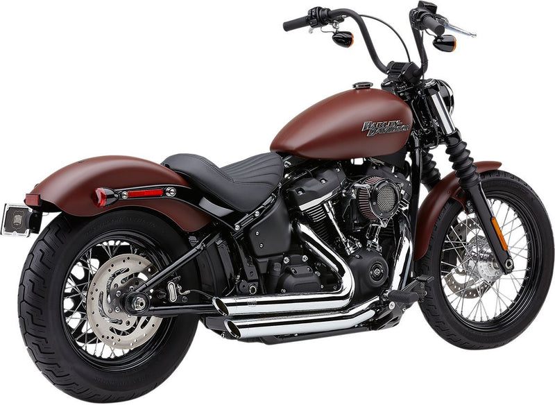 Cobra Speedster Slashdown Exhaust System - Each, Full System, Shotgun - Chrome for Harley-Davidson Softail & FXR 2018-2025