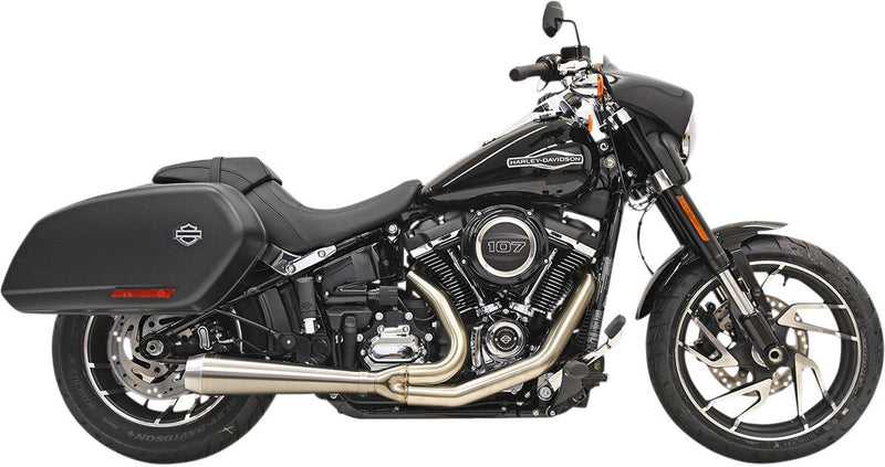 Bassani Xhaust 2-into-1 Road Rage Exhaust System - Full System, Stainless Steel, Each for Harley-Davidson Softail & FXR 2018-2024