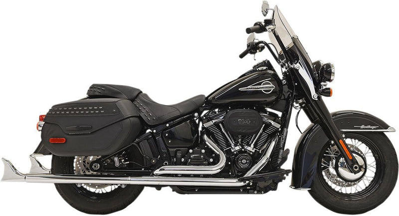 Bassani Fishtail True Dual Exhaust System #1S86E-33