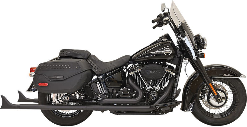 Bassani Fishtail True Dual Exhaust System #1S86EB36