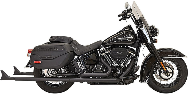 Bassani Fishtail True Dual Exhaust System #1S86EB39