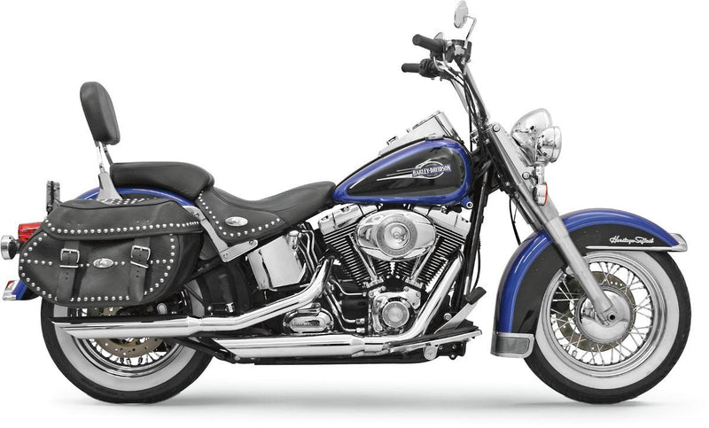 Bassani Xhaust Firepower Series Slip-on Mufflers - Pair for Harley-Davidson Softail 2007-2017