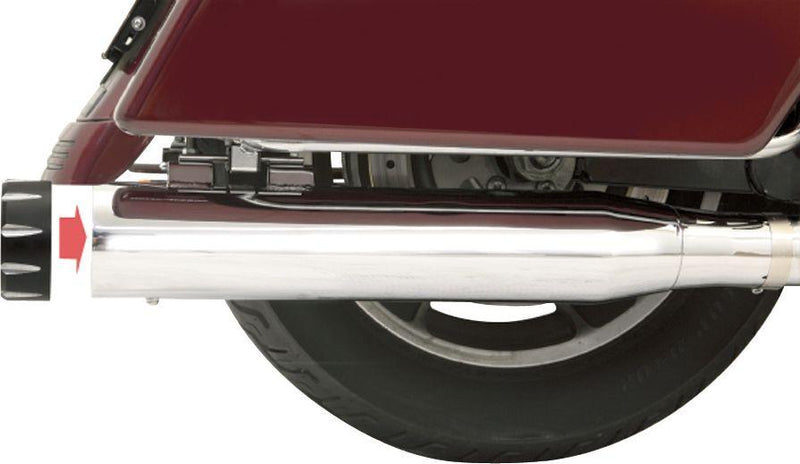 Bassani Xhaust Quick Change Series Slip-on Mufflers - Pair for Harley-Davidson Touring & Trike 1995-2016