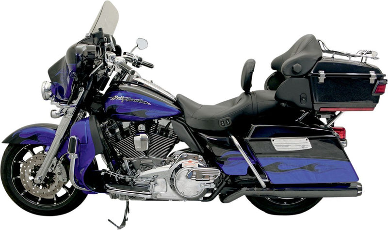 Bassani Xhaust Pseudo Left-side Muffler - Each for Harley-Davidson Touring & Trike 2009-2016