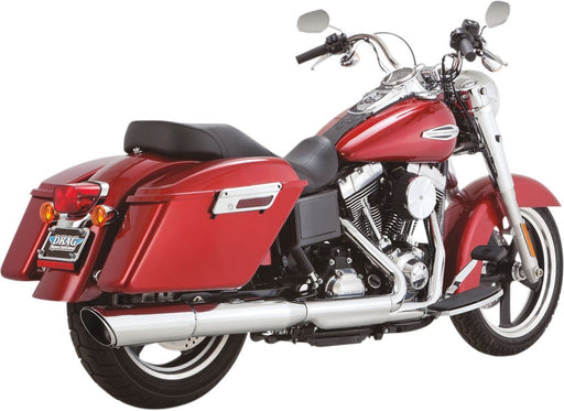 Vance & Hines Twin Slash 2-into-1 Slip-On Muffler - Part #18010576 - hogparts-uk.myshopify.com