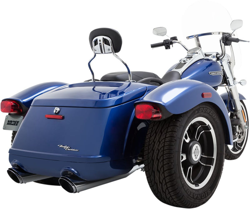 Vance & Hines Twin Slash Slip-On Mufflers #16798