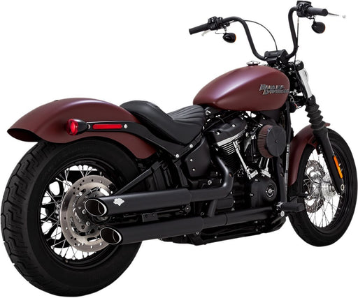 Vance & Hines 3" Round Twin Slash Slip-On Muffler - Part #18011249 - hogparts-uk.myshopify.com