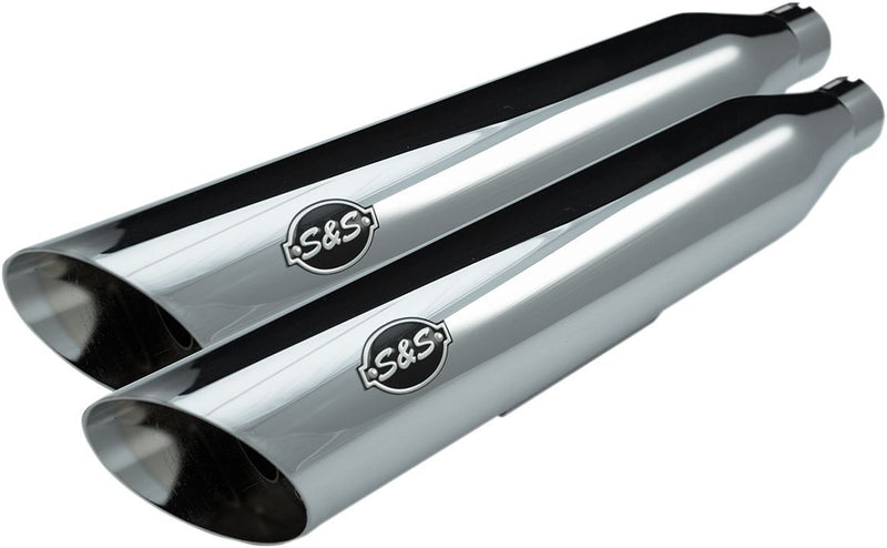 S&S Slash Cut Slip-On Mufflers #550-0718