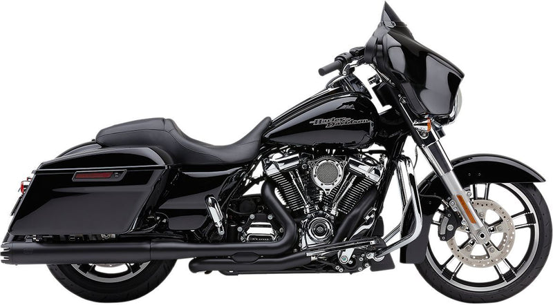 Cobra Pro Chamber Headpipe - Each - Black for Harley-Davidson Touring 2017-2024
