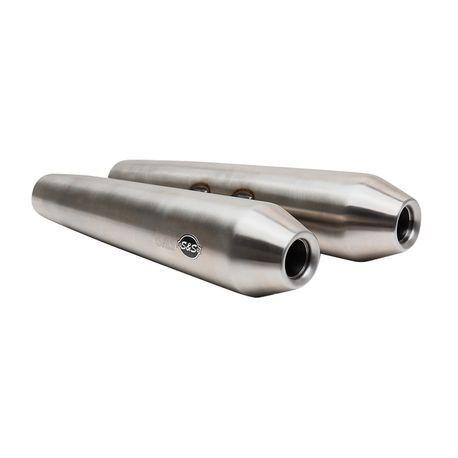 S&S Race only Stainless Muffler #550-0770