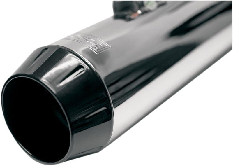 Bassani Xhaust Replacement End Cap - Billet Aluminum, Each, Exhaust - Black / Powder-Coated
