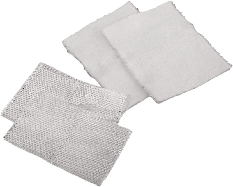 Bassani Xhaust Universal Core Repack Kit - Fiberglass, 356 mm x 216 mm (14" x 8-1/2") /  368 mm x 318 mm (14-1/2" x 12-1/2")