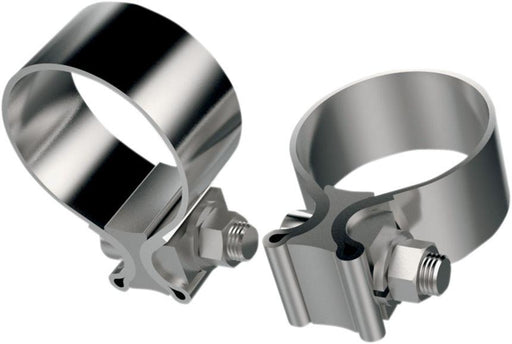 Khrome Werks Stainless Steel Muffler Clamps #203030 - Hogparts UK