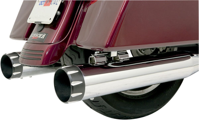 Bassani Xhaust Optional B1-syle Quick-change End Cap - Each, Aluminum, Quick Change Series - Black / Powder-Coated
