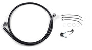 Drag Specialties Front Brake Line Black Vinyl Coated Stainless Steel - Part #17412556 - Hogparts UK