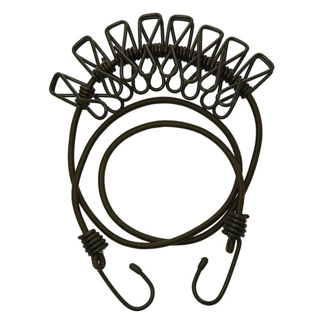 FOSCO CLOTHESLINE WITH 8 UTILITY HOOKS - <br><br>Part #545138 - Hogparts UK