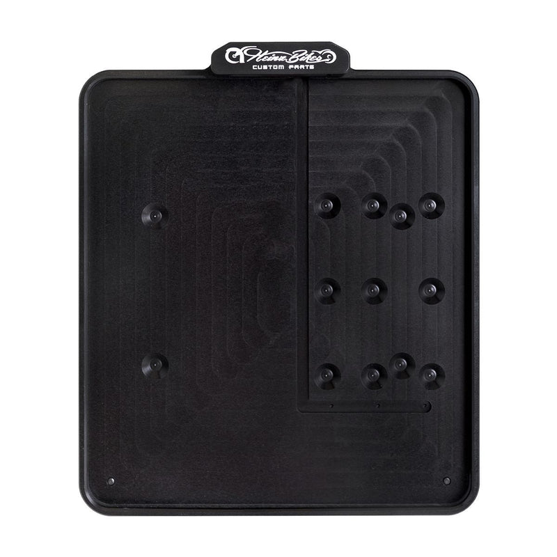Heinz Bikes Slip-in License Plate Mounts - Swiss Plate Size, 18 cm (7"), Each