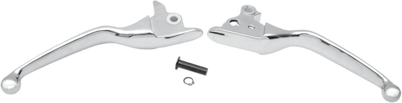 Drag Specialties Lever Set Wide Blade Chrome - Part #06100185 - Hogparts UK