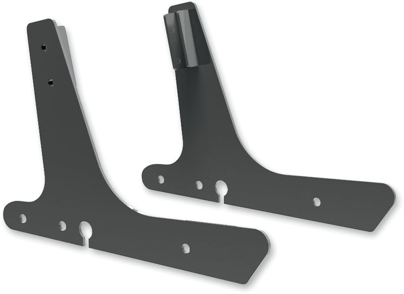 Drag Specialties Round Sissy Bar Side Plate Black - Part #15040027 - Hogparts UK