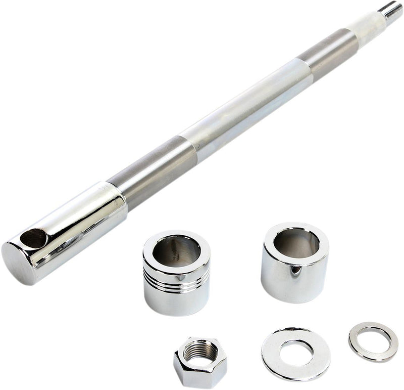 Drag Specialties Axle Kit Front Chrome 3/4" - Part #02140953 - Hogparts UK