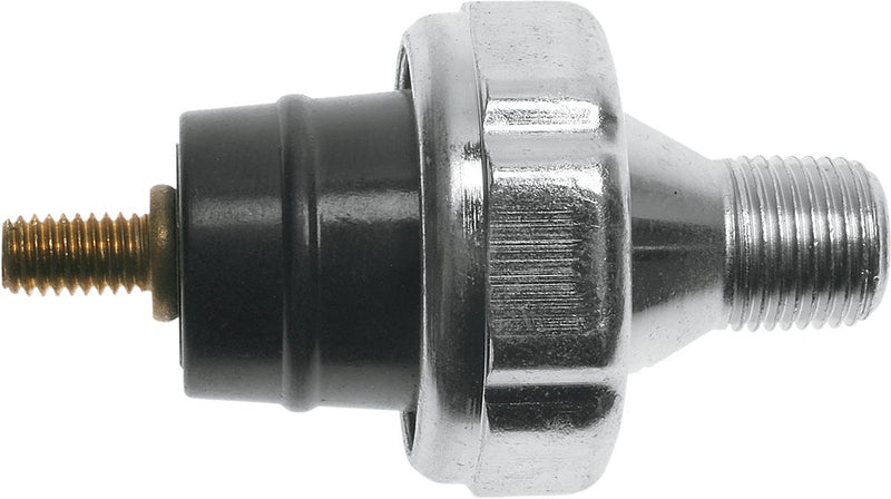 Standard Products Oil Pressure Switch - Brass /  Plastic /  Steel, Each - Chrome for Harley-Davidson Touring, Softail & FXR 1941-1985