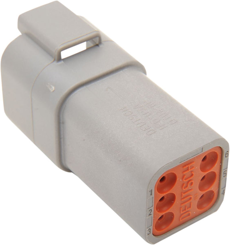 Namz Deutsch DT Sealed Connector Component - without Clip, Each - Gray