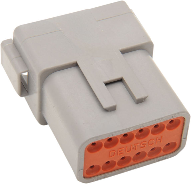 Namz Deutsch DT Sealed Connector Component - without Clip, Each - Gray
