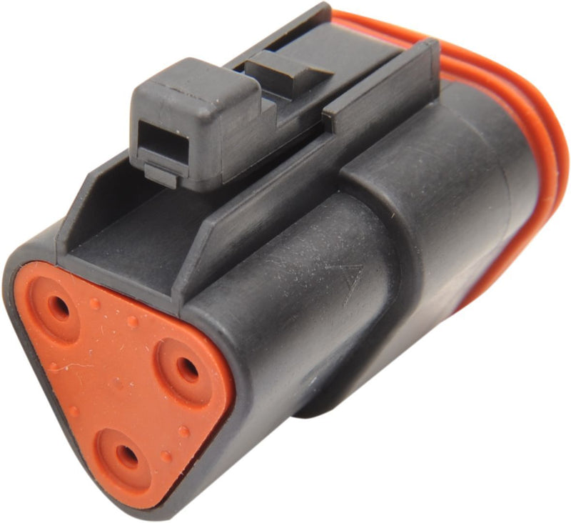 Namz Deutsch DT Sealed Connector Component - with Clip, Each - Black
