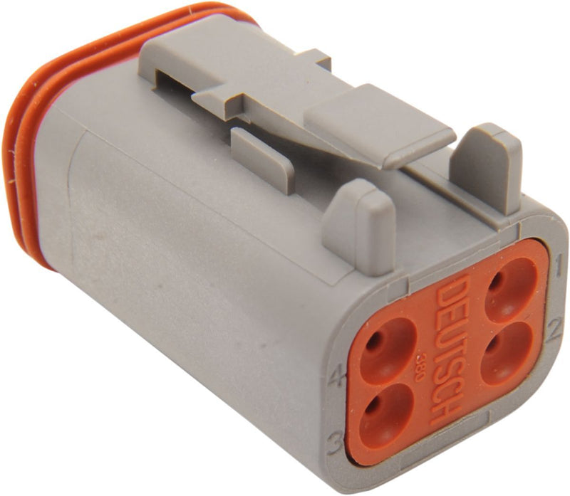 Namz Deutsch DT Sealed Connector Component - Each, with Clip - Gray